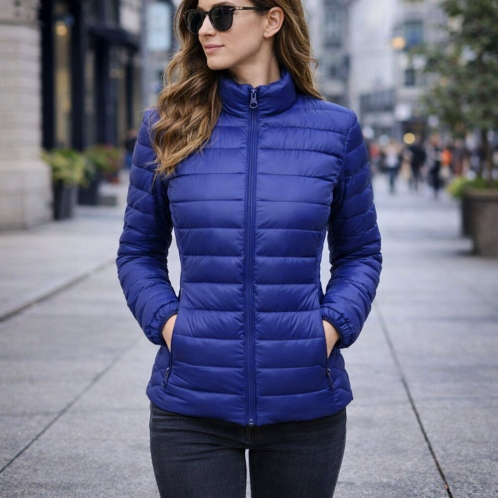 Puffer Jacket Padded Full Sleeve  -  Warm but light